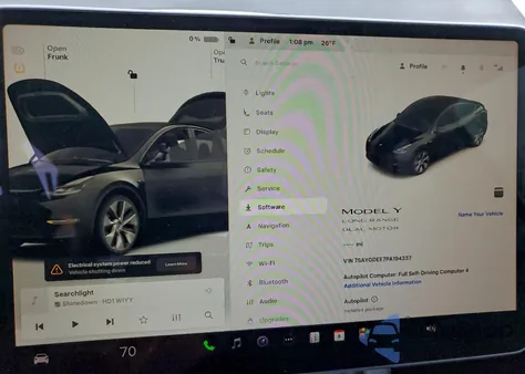 2023 Tesla Model Y z USA, uszkodzony, nr VIN 7SAYGDEE7PA194337